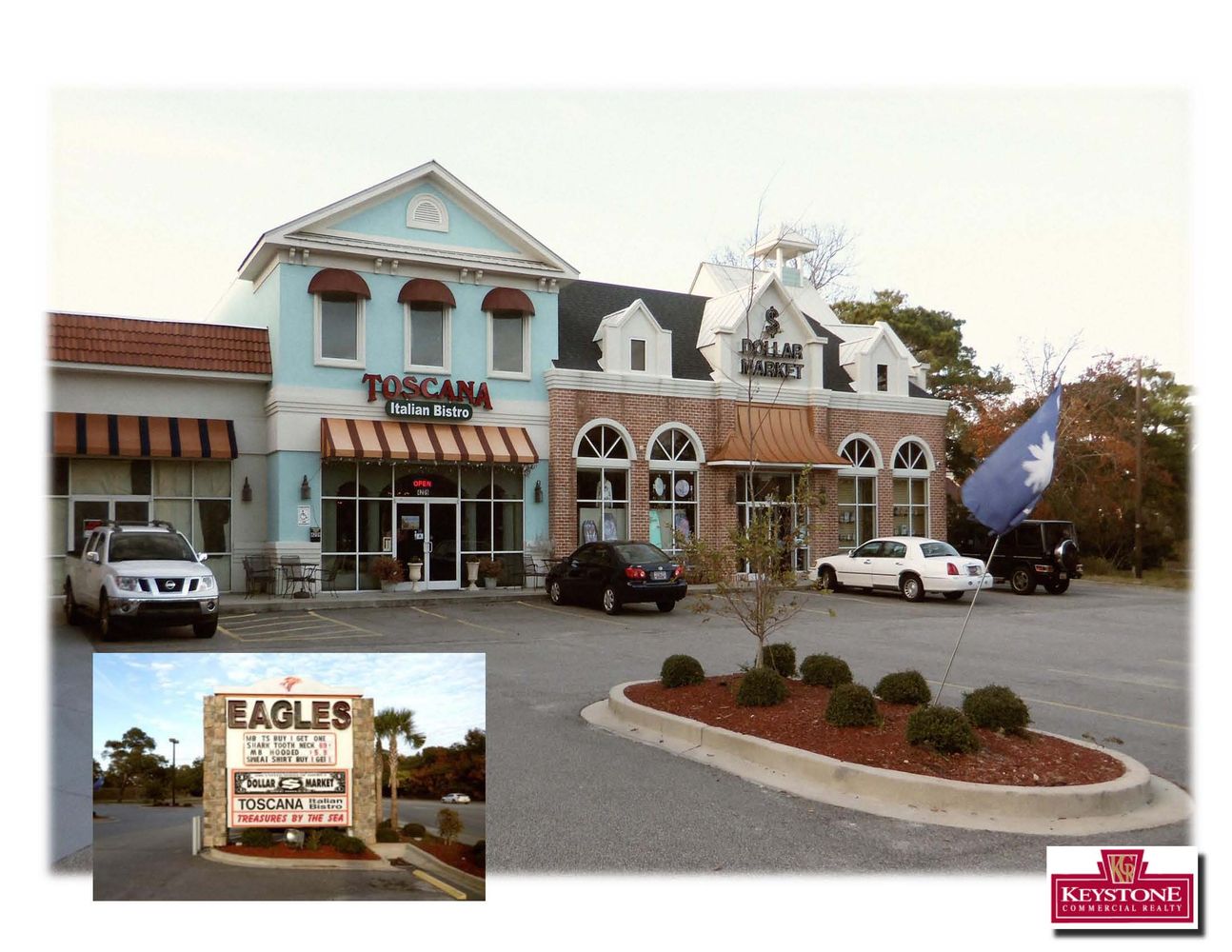 Pink House Square Shopping Center-For Sale: 4201 N Kings Hwy, Myrtle Beach, SC 29577